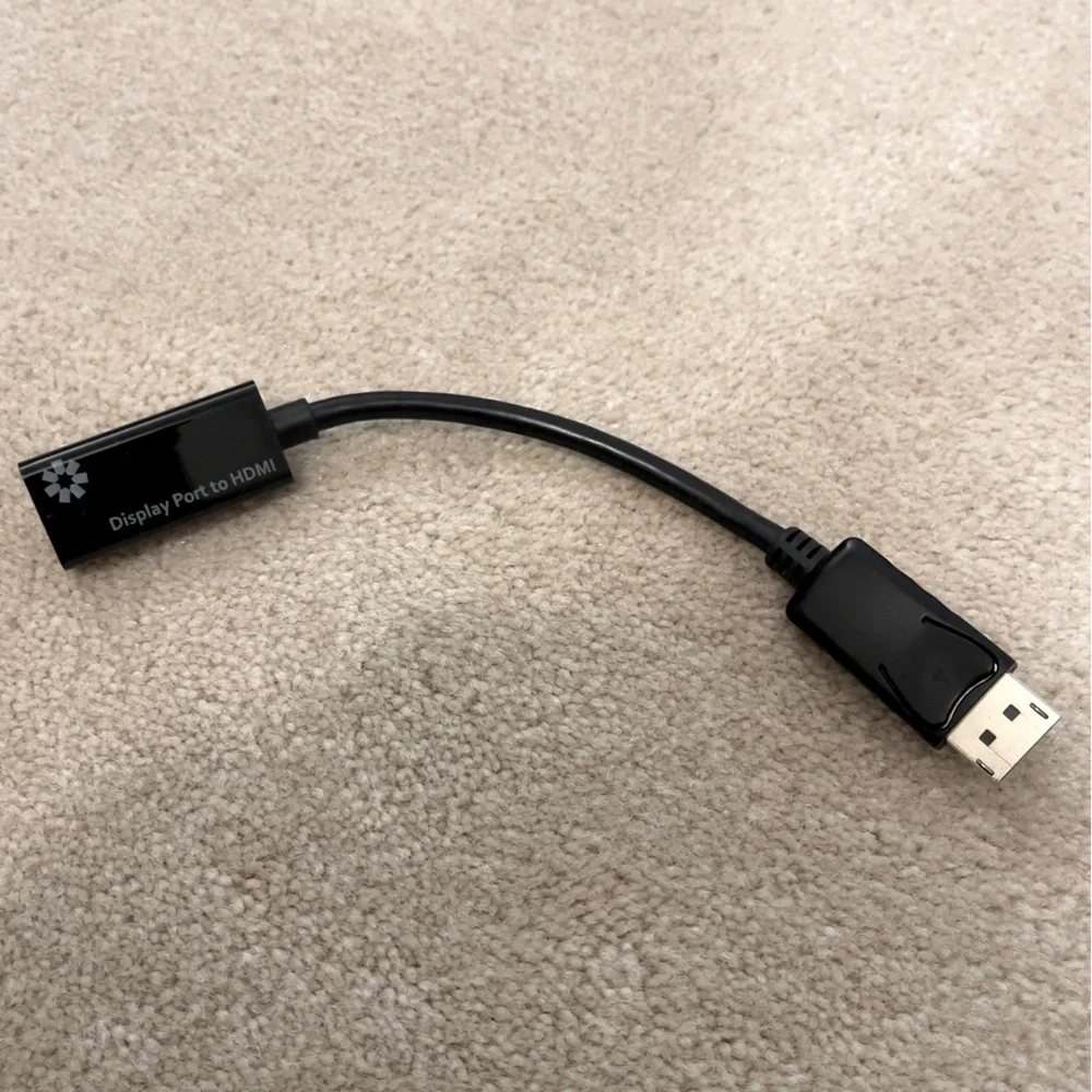 Display Port to HDMI adapter